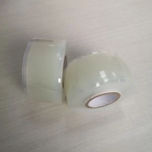 Silicone Self Fusing Daim Kab Xev Ntshiab Tshab Kab Npauj tsis muaj dej
