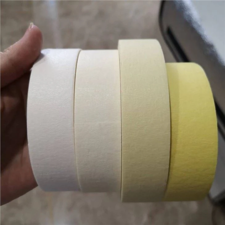 India Market Crepe Masking Tape Jumbo Roll For Wall Painting